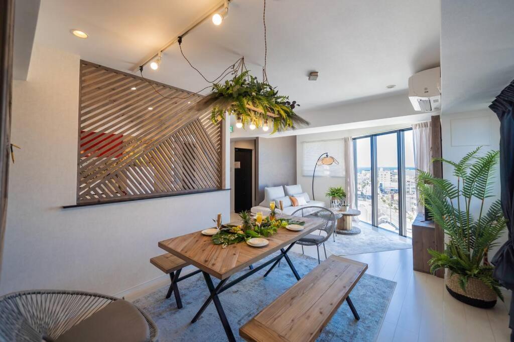 Апартаменты The Penthouse Ginowan Urasoe Экстерьер фото